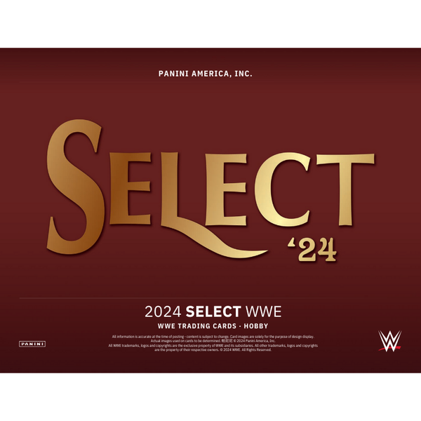 2024 Panini Select WWE Hobby 12 Box Case