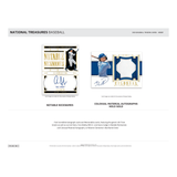 2024 Panini National Treasures Baseball Hobby 4 Box Case