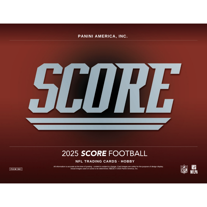 2025 Panini Score Football Hobby 12 Box Case