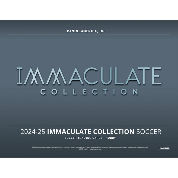 2024/25 Panini Immaculate Soccer Hobby Box